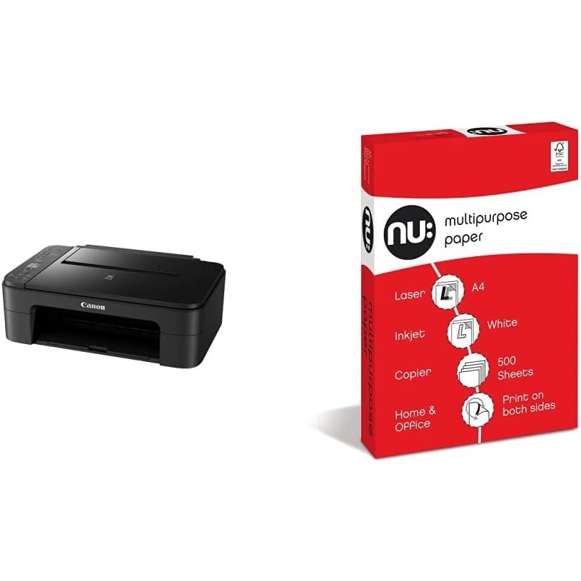 Canon PIXMA TS3350 Multifunction Wifi Printer - Black