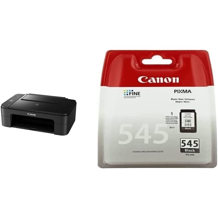 Canon PIXMA TS3350 Multifunction Wifi Printer - Black