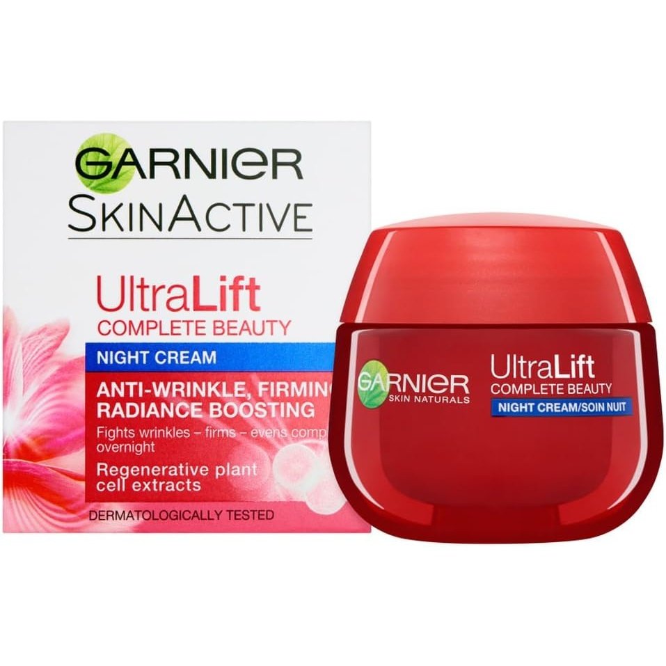 Garnier Skin Naturals Ultralift Complete Beauty Night Cream, 50ml
