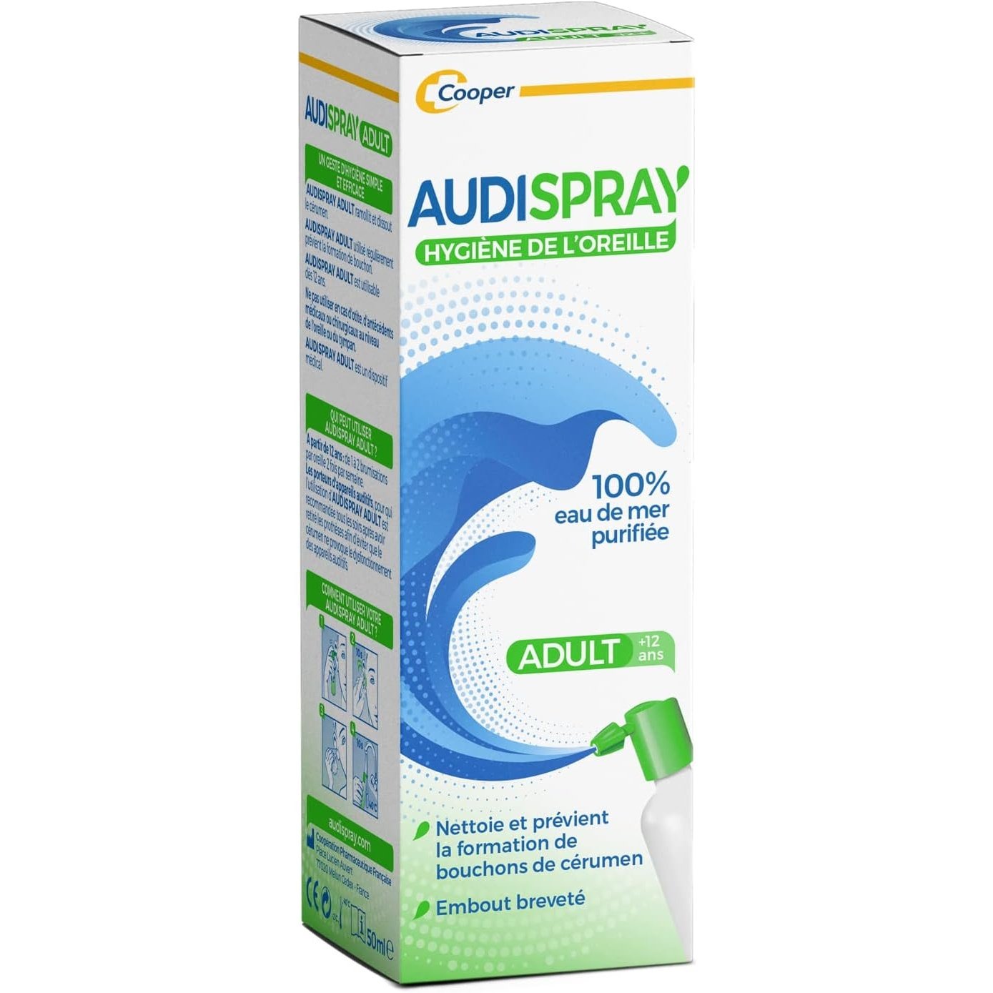 Audispray Adult Ear Hygiene 2 x 50ml