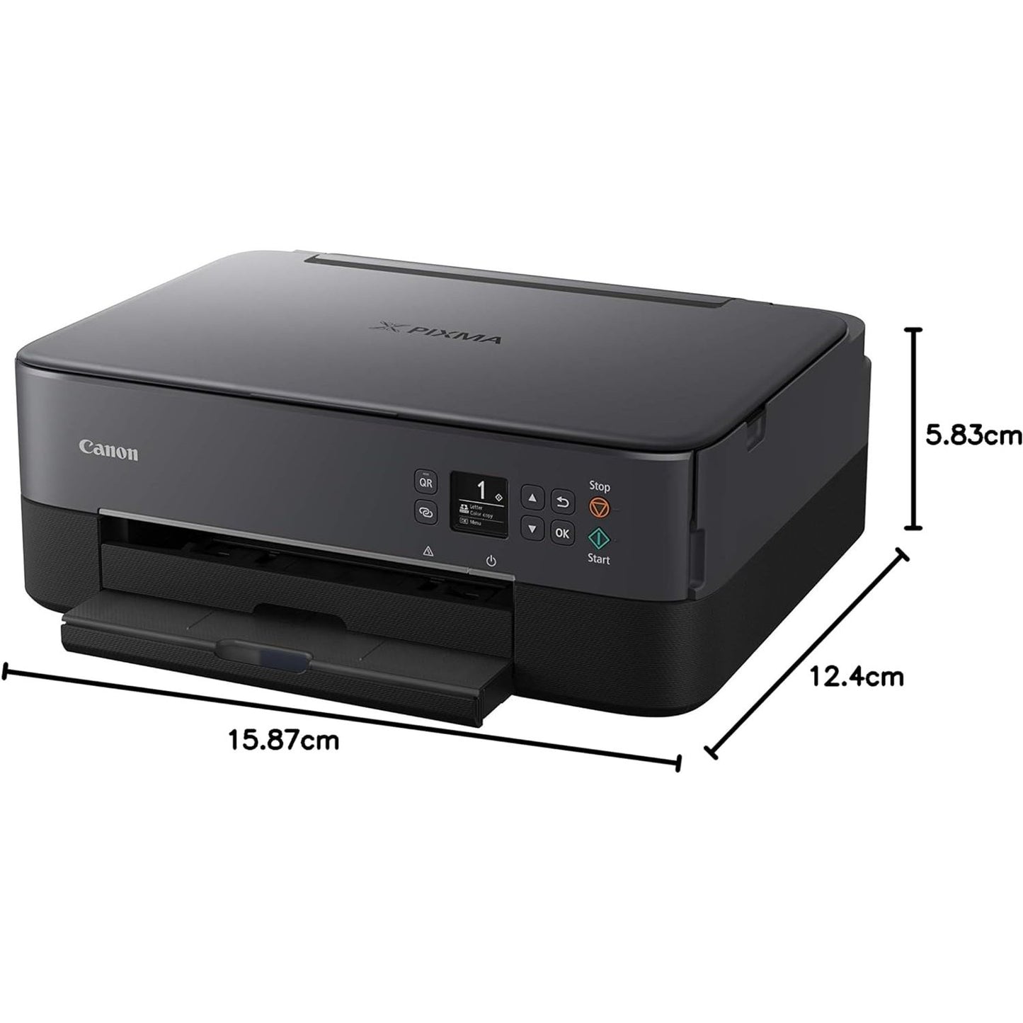 Canon PIXMA TS5350 Multifunctional Wifi Printer - Black 3773C008AA