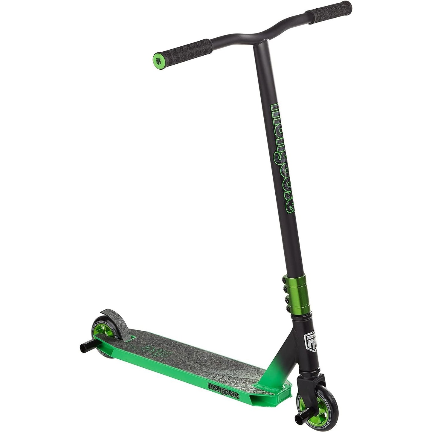 Mongoose Rise Youth and Adult Freestyle Stunt Scooter, High Impact Wheels, Bike-Style Grips, Lightweight Alloy Deck, Multiple Colors