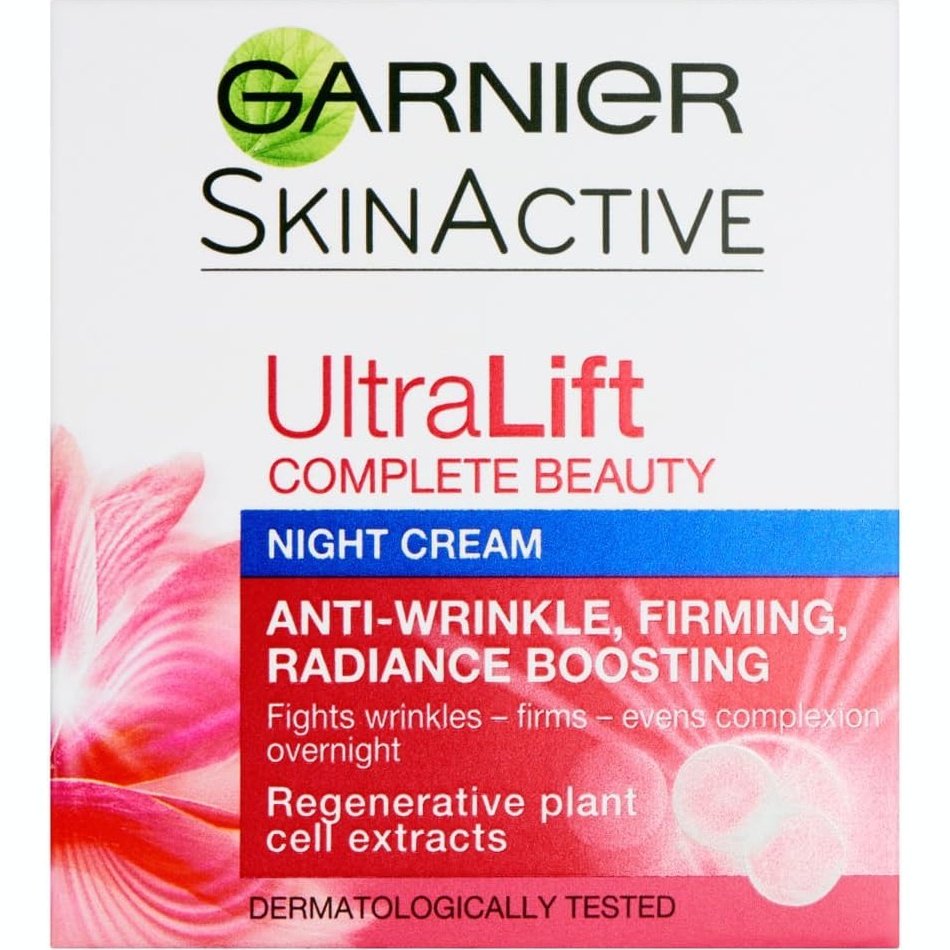 Garnier Skin Naturals Ultralift Complete Beauty Night Cream, 50ml