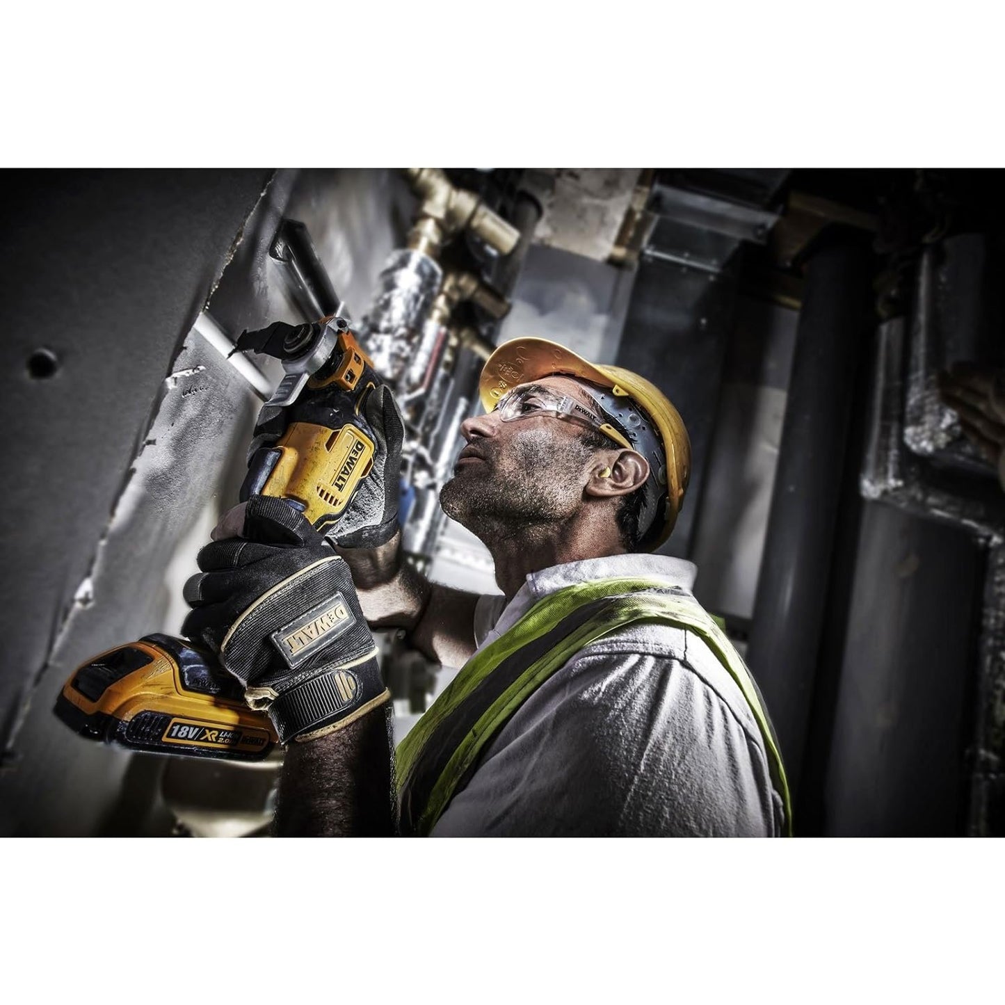 DEWALT DCS355N-XJ Oscillating Multi-Tool 18V Li-Ion Cordless Brushless Battery Powered , LARGE