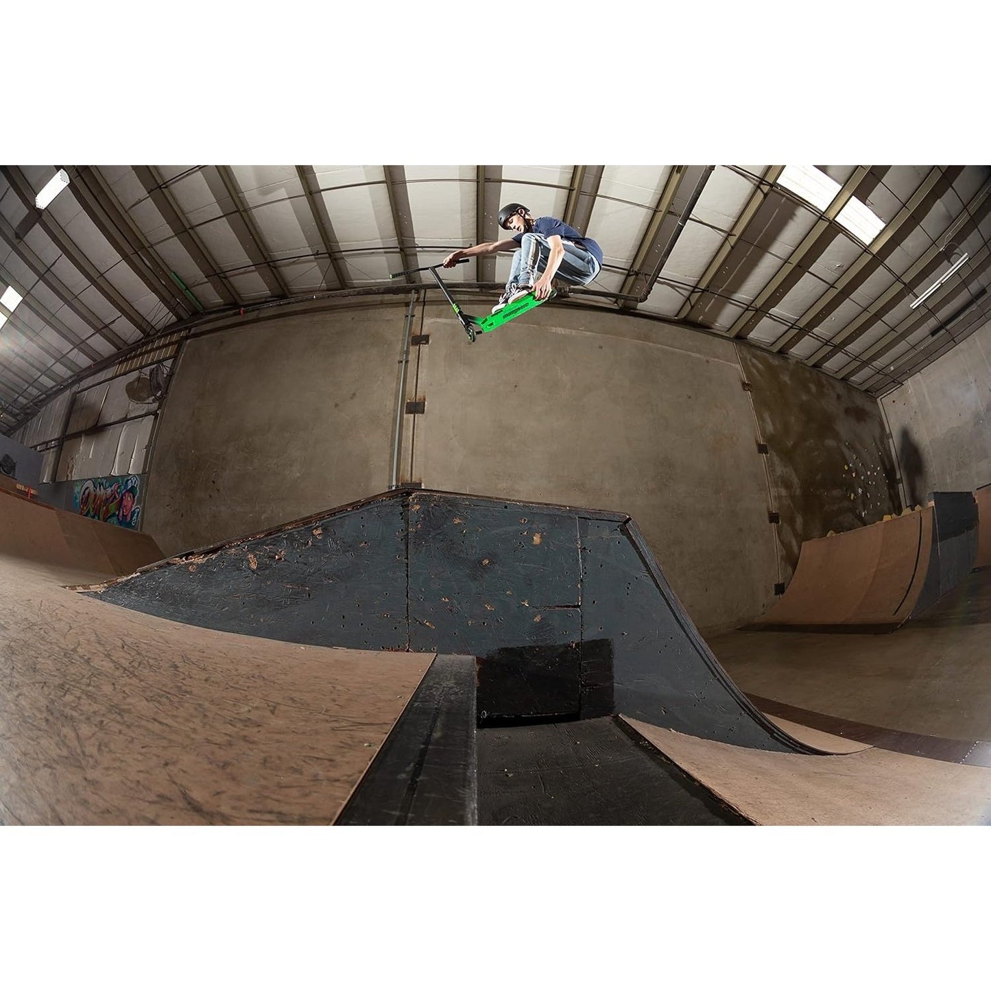 Mongoose Rise Youth and Adult Freestyle Stunt Scooter, High Impact Wheels, Bike-Style Grips, Lightweight Alloy Deck, Multiple Colors