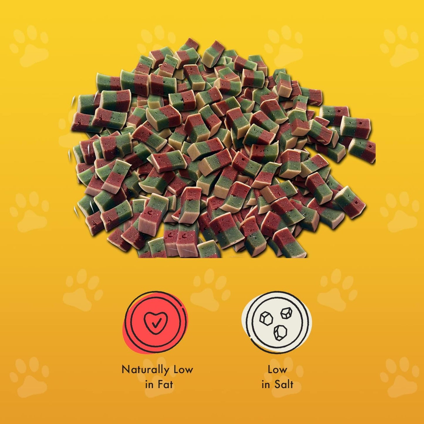 Pet Munchies Wild Salmon Dog Training Treats, Grain Free Tasty Bites with Natural Real Meat 50g (Pack of 8)