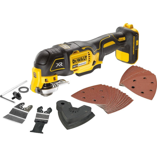 DEWALT DCS355N-XJ Oscillating Multi-Tool 18V Li-Ion Cordless Brushless Battery Powered , LARGE