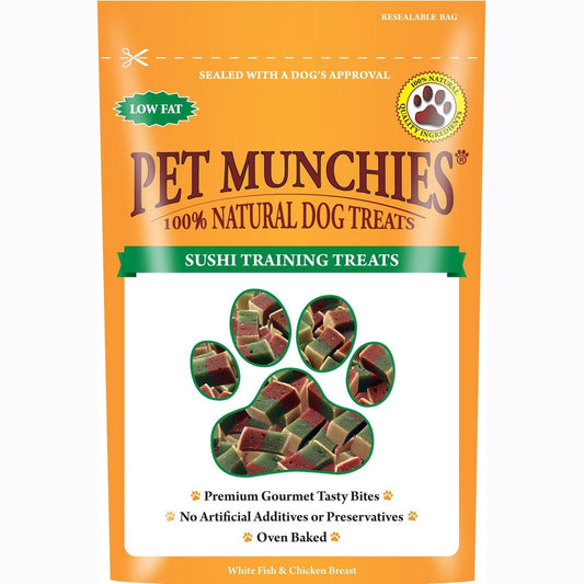 Pet Munchies Sushi Dog Training Treats 50g (Pack of 8)