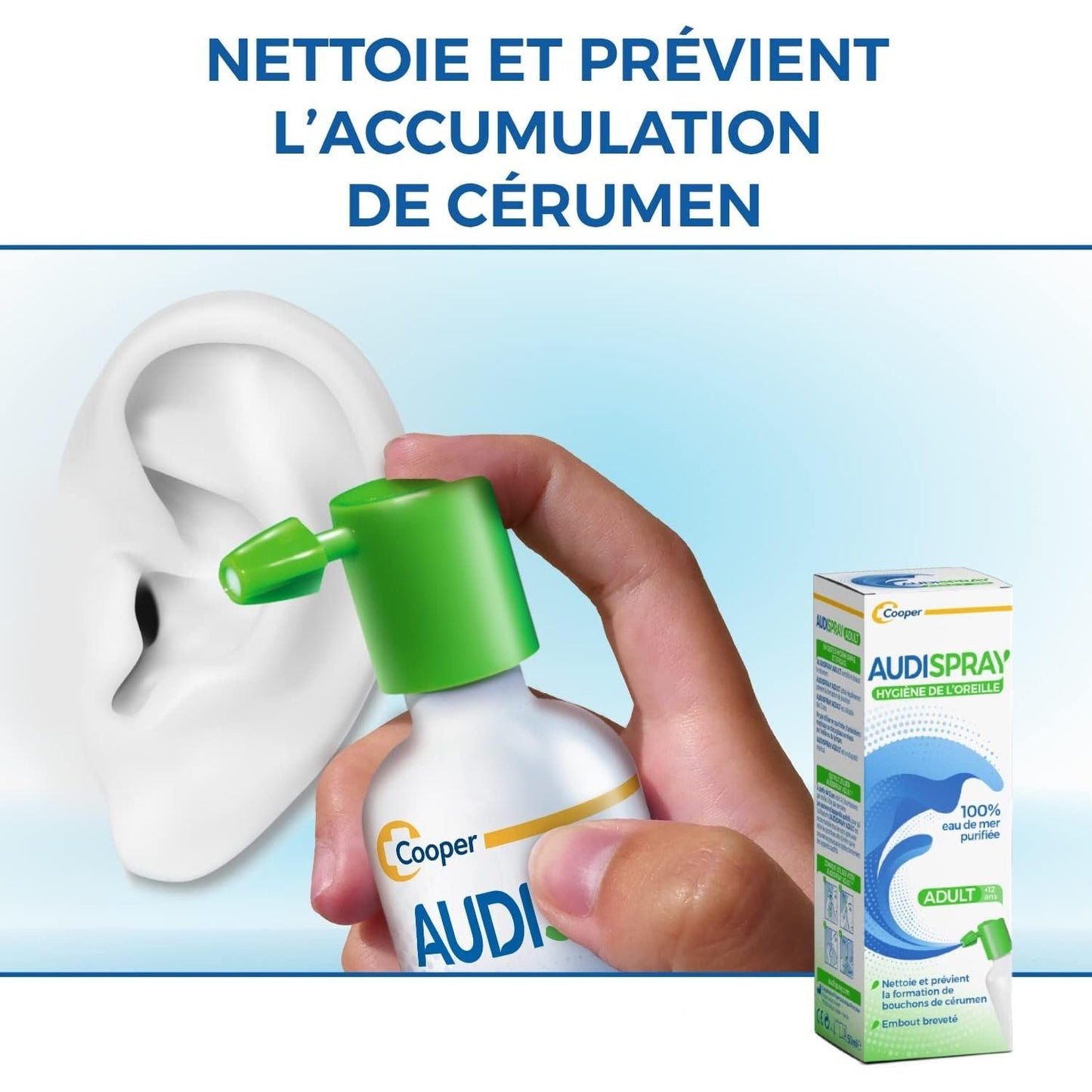 Audispray Adult Ear Hygiene 2 x 50ml
