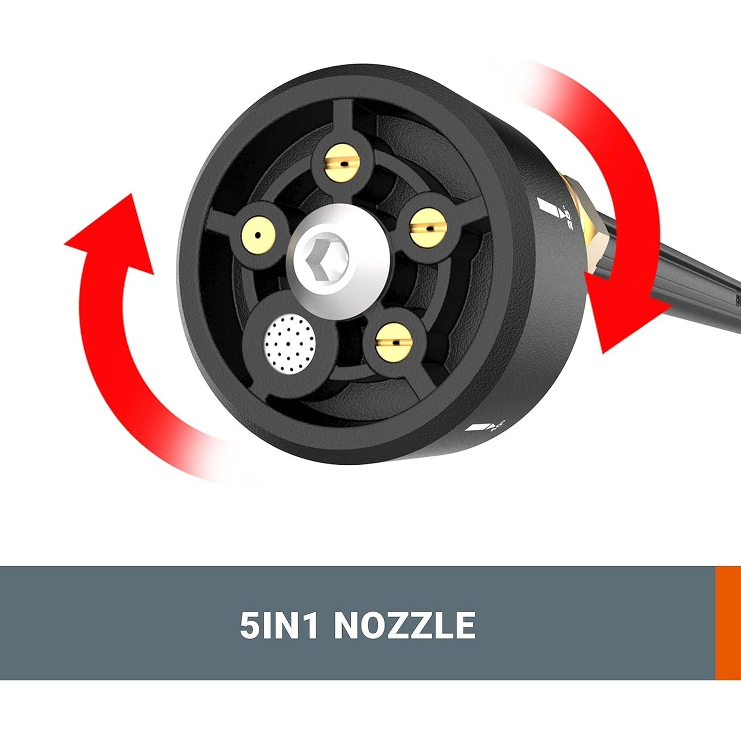 WORX WG620E.4 18V (20V Max) Cordless Hydroshot Portable Pressure Cleaner Kit with 2 Batteries