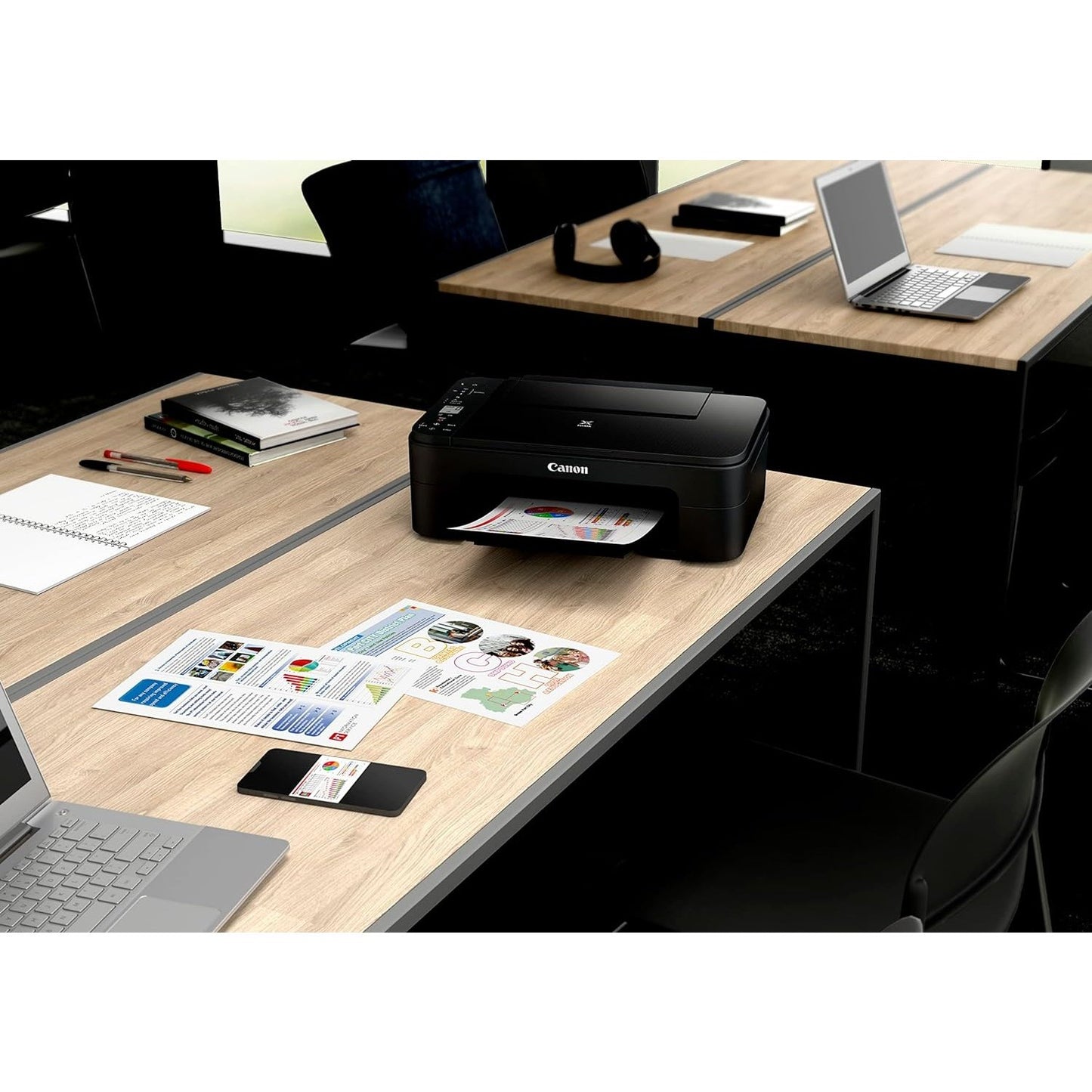 Canon PIXMA TS3350 Multifunction Wifi Printer - Black